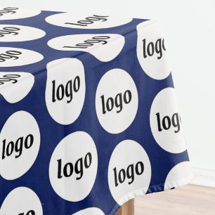 Nappe Logo Motif Marque commerciale Marine Bleu