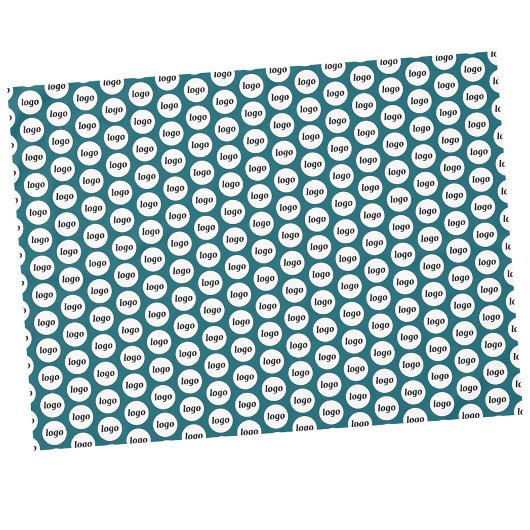 Nappe Logo Motif Marque commerciale Turquoise vert
