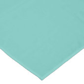 Nappe Logo Nom commercial Restaurant Noir Turquoise Bleu (Angle)