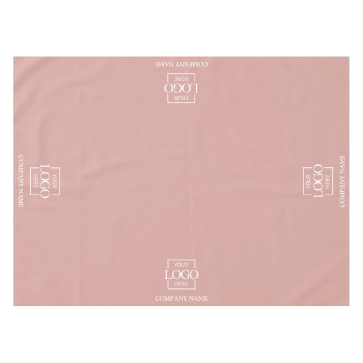 Nappe Logo publicitaire simple et personnalisé pour les (Devant (Horizontal))