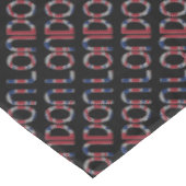 Nappe Londres Union Jack British Drapeau Typographie Élé (Angle)