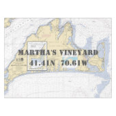 Nappe Longitude nautique Latitude Vignoble Martha (Devant (Horizontal))