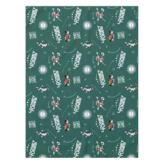Nappe LOONEY TUNES™ Soccer Playbook Pattern (Devant)