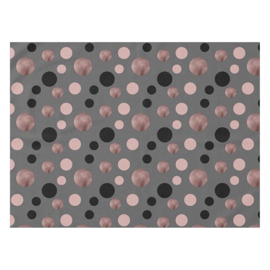 Nappe l'or rose de faux élégant rougissent les cercles (Devant (Horizontal))