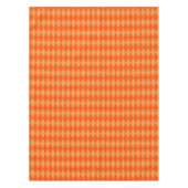 Nappe Losanges damier orange clair et foncé (Devant)