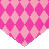 Nappe Losanges Damier Rose Clair et Foncé Harlequin (Angle)