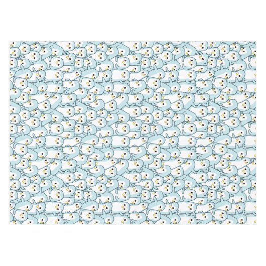 Nappe Lots de Pingouins (Devant (Horizontal))