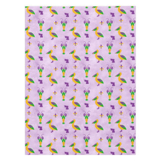 Nappe Louisiane à thème Mardi Gras