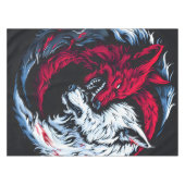 Nappe Loup lunaire double sauvage (Devant (Horizontal))