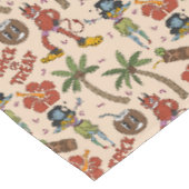 Nappe Luau Rétro Effrayant (Angle)