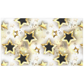 Nappe Lumière transparente avec étoiles or (Devant (Horizontal))