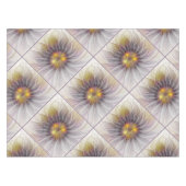 Nappe Lumineuse Fleur colorée, Abstraite Fractale modern (Devant (Horizontal))