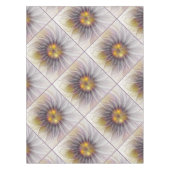 Nappe Lumineuse Fleur colorée, Abstraite Fractale modern (Devant)