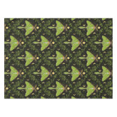 Nappe Luna moth, phases de lune et damas de lierre 2 (Devant (Horizontal))