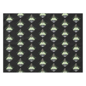 Nappe Lune Papillon Éthéré Vert Mystique Céleste (Devant (Horizontal))