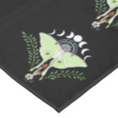 Nappe Lune Papillon Éthéré Vert Mystique Céleste (Angle)