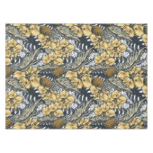 Nappe Luxe Elegant Or N' Black Tropical Flowers (Devant (Horizontal))