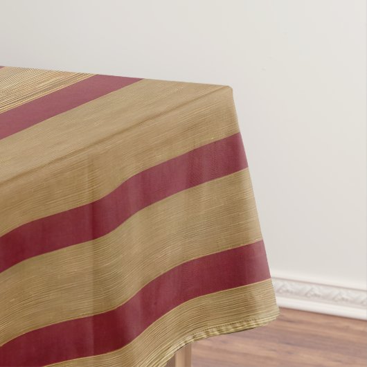 Nappe Luxe Linge Moderne Burgundy Gold Collection (In Situ)