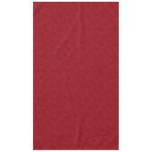 Nappe Luxe Moderne Élégant Amour Rouge Coeur (Devant)