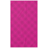 Nappe Luxe Moderne Élégant Coeur Rose (Devant)