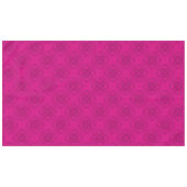Nappe Luxe Moderne Élégant Coeur Rose (Devant (Horizontal))
