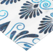 Nappe Luxe ornement grec pierre bleue et perle (Angle)