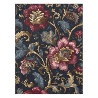 Nappe Luxury Indian Floral Tablecloth Vintage Royal