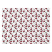 Nappe Lys de Noël rouges et blancs (Devant (Horizontal))