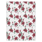 Nappe Lys de Noël rouges et blancs (Devant)