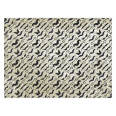 Nappe M. Mustache Hipster Motif (Devant (Horizontal))