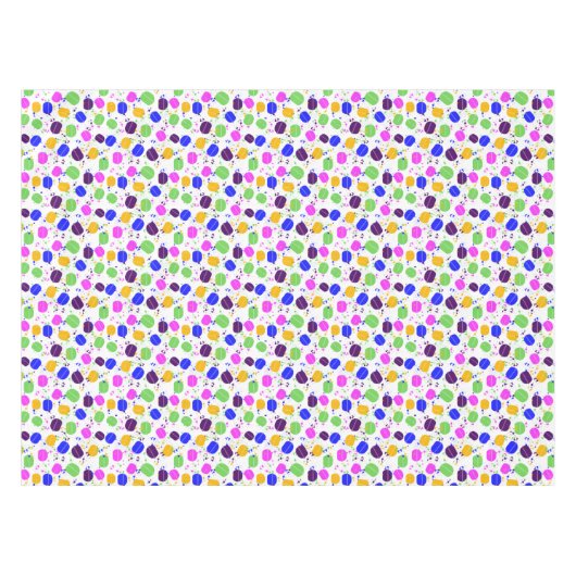 Nappe Macaron  Confetti Tablecloth (Devant (Horizontal))