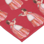 Nappe Machine à tarte de Noël Vintage (Angle)