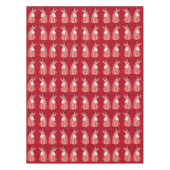 Nappe Machine à tarte de Noël Vintage (Devant)