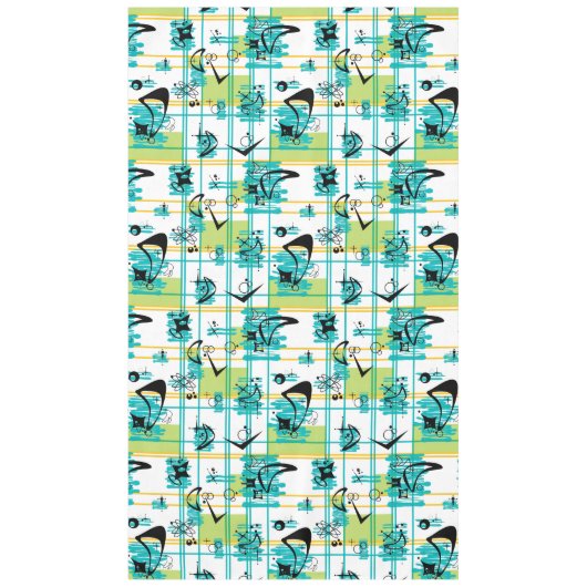 Nappe Madras du milieu du siècle (Devant)