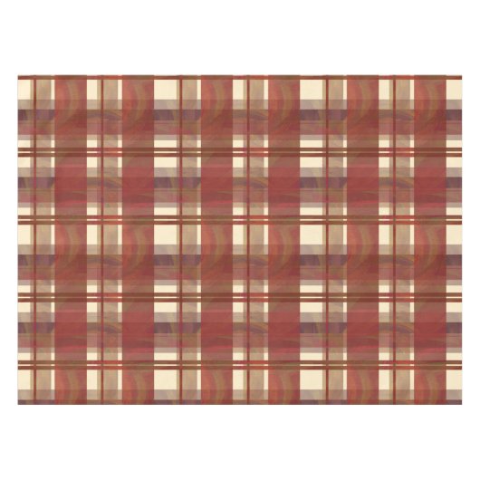 Nappe Madras Plaid Fall Red (Devant (Horizontal))