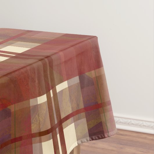 Nappe Madras Plaid Fall Red (In Situ)