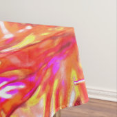 Nappe Magenta rétro et couleurs d'automne florale (In Situ)