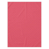 Nappe Magenta Rouge Rose Avec Poisson D'Or Orange Spots (Devant)