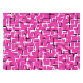 Nappe Magenta violet rose noir blanc (Devant (Horizontal))