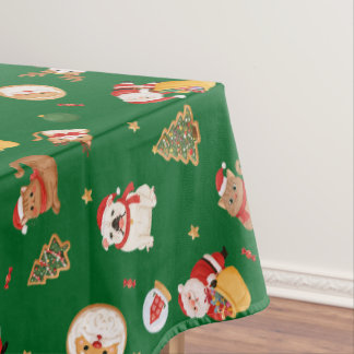 Nappe Magique Noël Festif et Mignon avec Père Noël