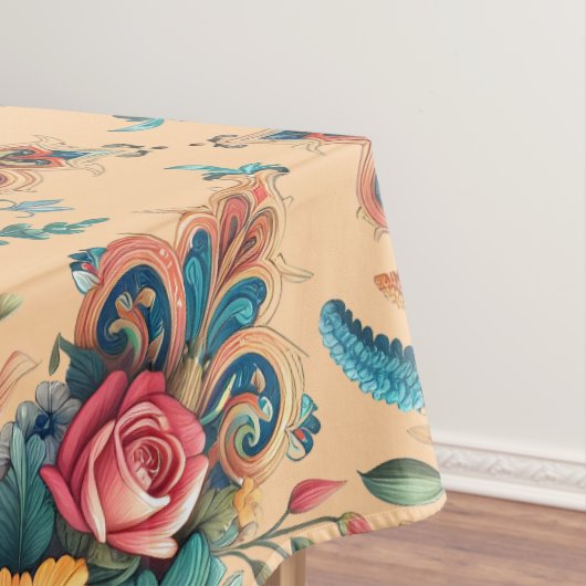 Nappe Magnifique Motif des Fleurs d'été (In Situ)