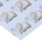 Nappe Magnifique petit éléphant bleu bleu Baby Boy Nurse (Angle)