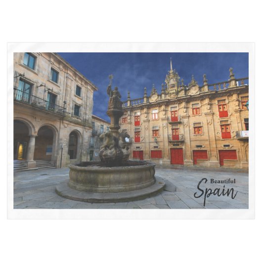 Nappe Magnifique Santiago de Compostela Espagne (Devant (Horizontal))