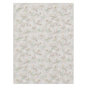 Nappe Magnolia blanche peinte à la main sur le broussail (Devant)