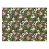 Nappe Magnolia en floraison sur vert foncé (Devant (Horizontal))