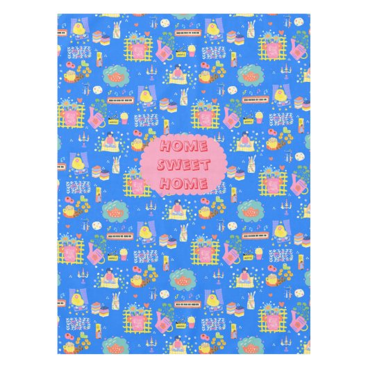 Nappe Maison personnalisée Sweet Home (Devant)
