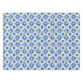 Nappe Majolica, citron, carreaux siciliens, (Devant (Horizontal))