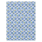 Nappe Majolica, citron, carreaux siciliens, (Devant)