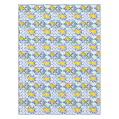 Nappe Majolica, citrons, tuiles méditerranéennes (Devant)