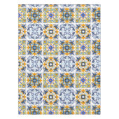 Nappe Majolica, citrons, tuiles siciliennes   (Devant)